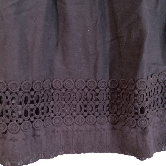 FatFace UK Embellished Indigo/Navy Lined Midi A-Line Skirt US 10 (UK 14) - Picture 9 of 10